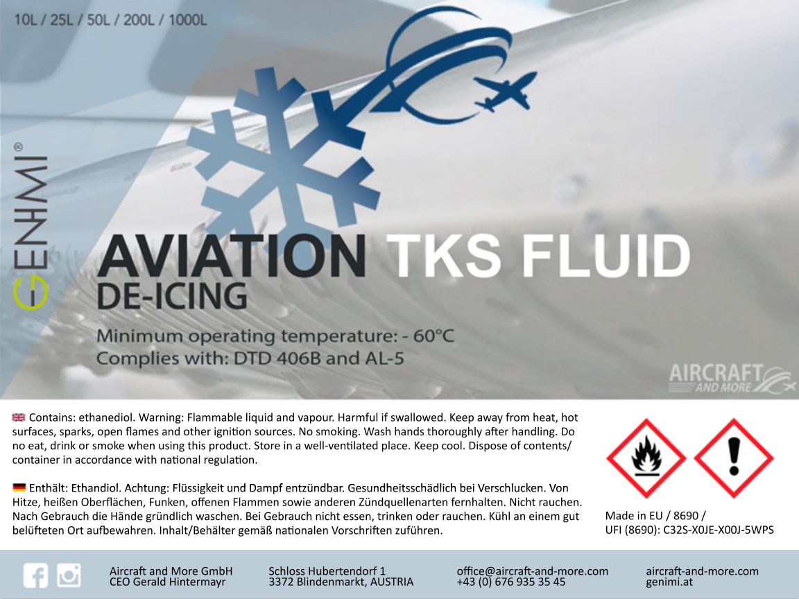 GENIMI Aviation TKS De-Icing Fluid
